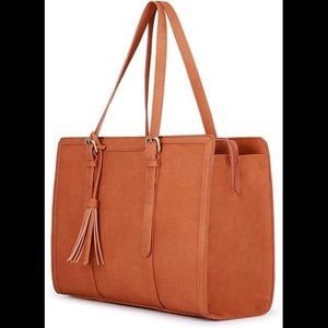 Laptop 15.6 Inch Briefcase for Women Office Handbags large Capacity with 3 Layer